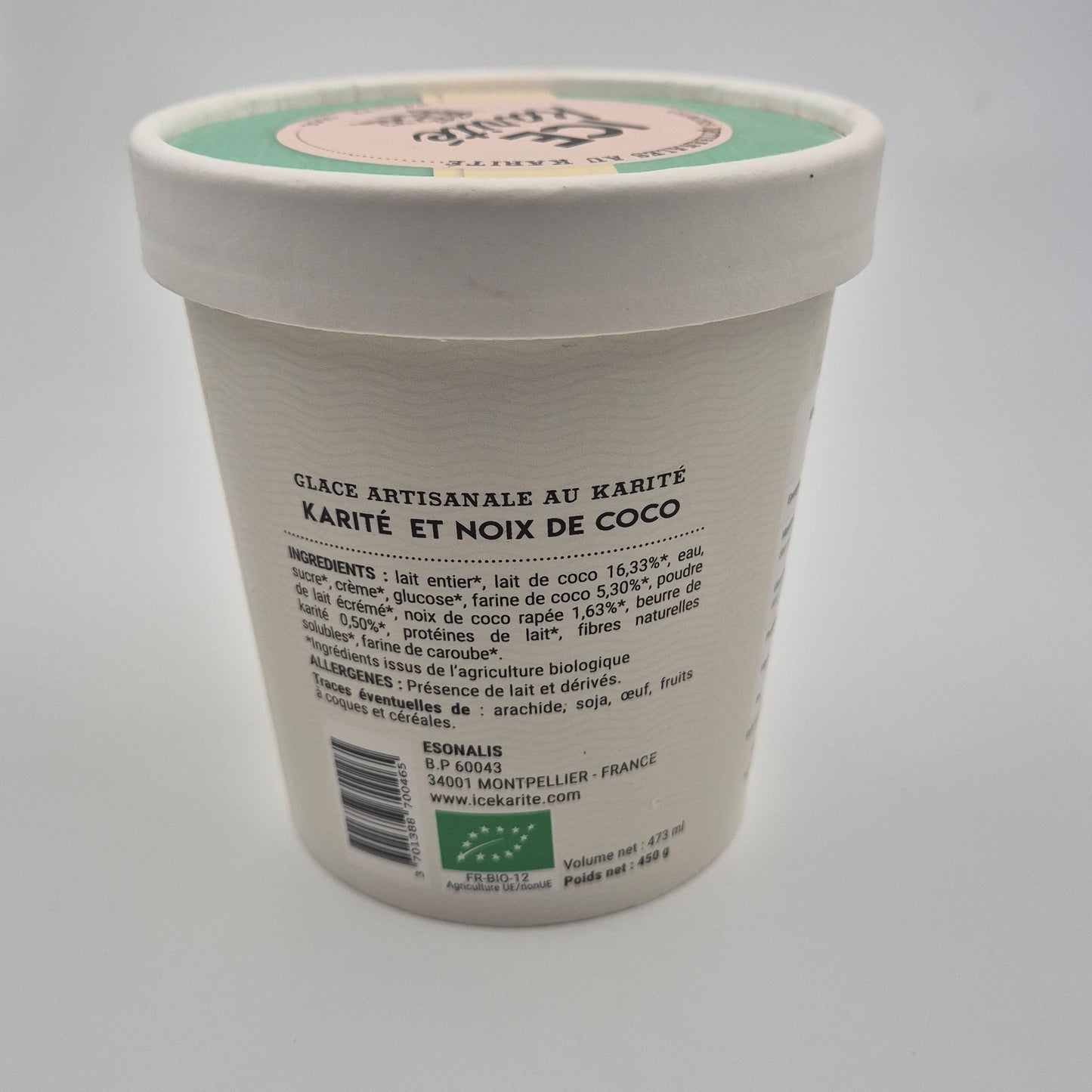 Glace ice karite coco